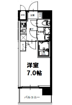 【間取り】 | S-RESIDENCE新大阪Ridente