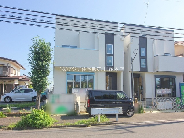 川越市霞ケ関東第2期　新築戸建の外観|1号棟 建築中