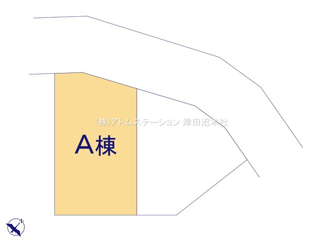 【区画図】 | アトムセレクト船橋市田喜野井5丁目A棟
