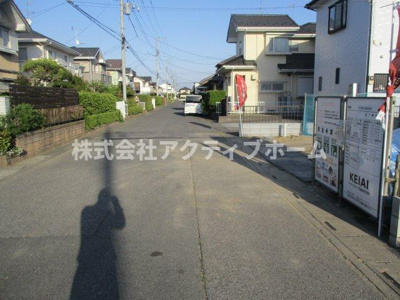 【前面道路含む現地写真】 | 熊谷市妻沼東1期　 | 前面道路含む現地写真です（２０２３年０４月２２日）撮影