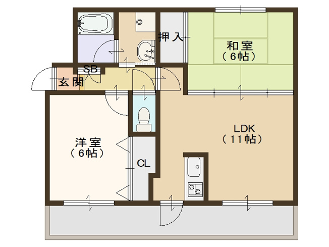 【間取り】 | シェーヌパレ