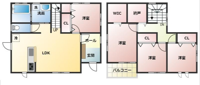 【間取り】 | 北区植木町平井 | ☆間取り図☆　※現況優先です