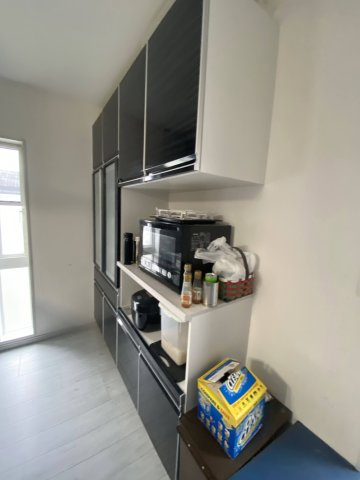 【キッチン】 | 植木町平井 | ☆備え付けのカップボード付き☆収納充実で家事導線も確保できます☆