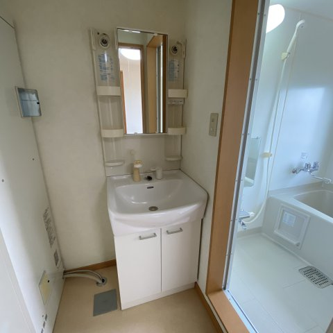 ハイツグリーンサイド絵鞆の独立洗面台