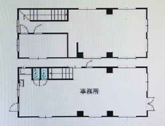 【間取り】 | 堺市中区見野山　貸店舗　物件番号：260734