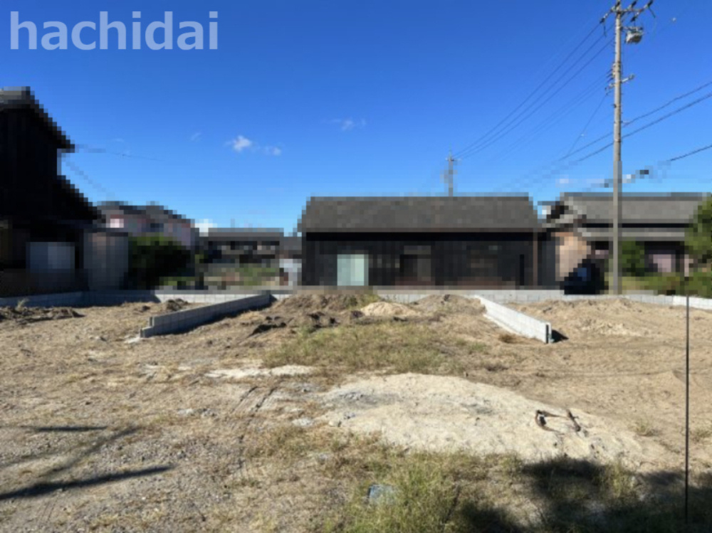 碧南市宮町22-1期　新築分譲　2号棟の外観|碧南市宮町22-1期新築戸建全体写真です。2023年9月撮影