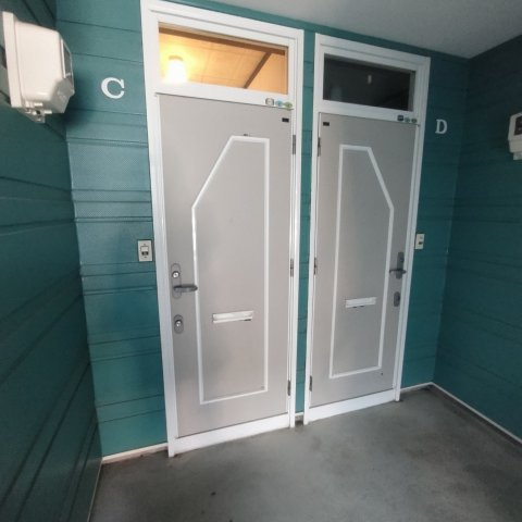 ふくみ荘のバルコニー