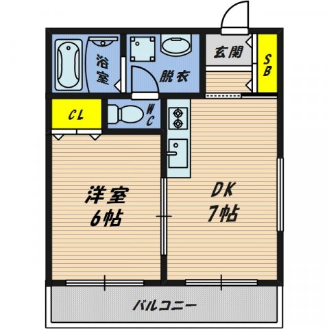 【間取り】 | 緑第3三友マンション