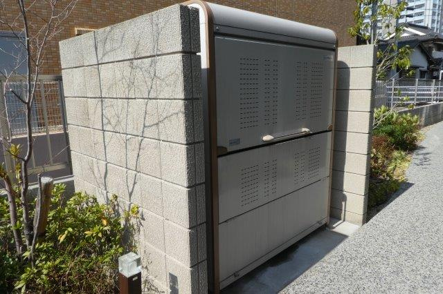 倉敷市稲荷町の賃貸マンションのその他共用部分|敷地内専用ゴミステーション