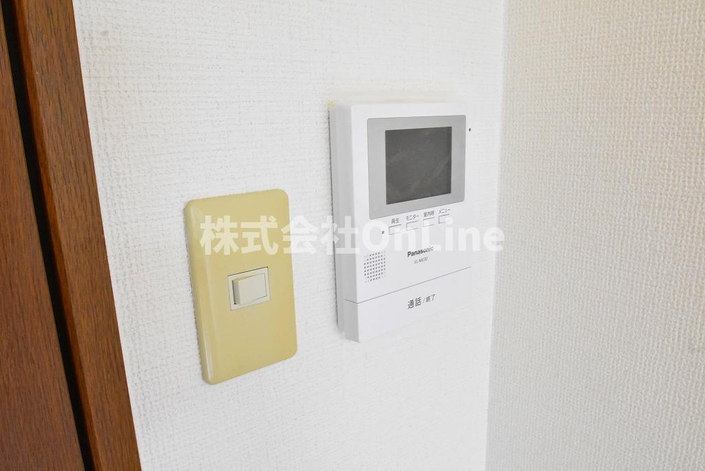 八尾市宮町１丁目の賃貸マンションのセキュリティ