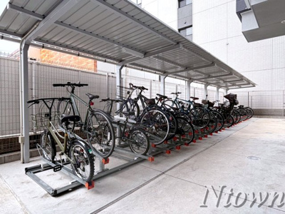 【その他共用部分】 | エステムプラザ名古屋UX | 駐輪場です