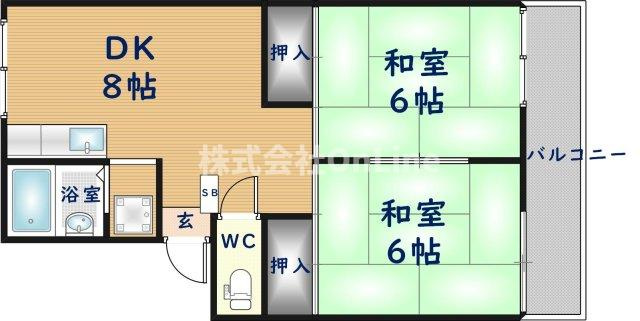 【間取り】 | プレジール鹿野