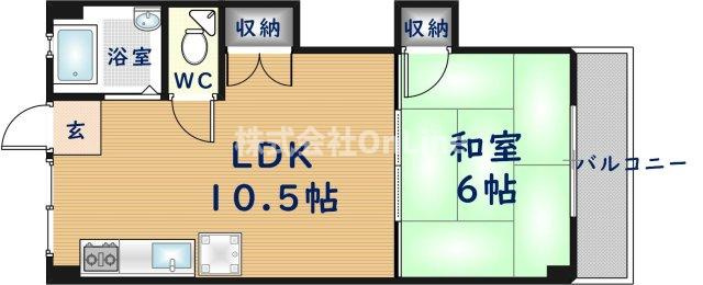 【間取り】 | 山本北コーポラス1号