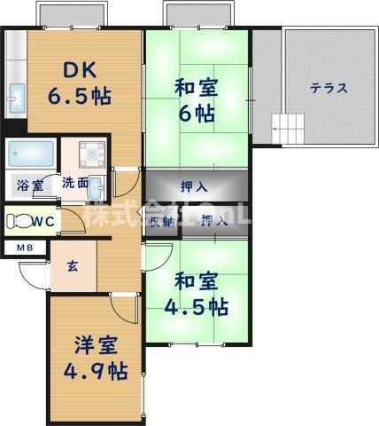 【間取り】 | メゾン芝花