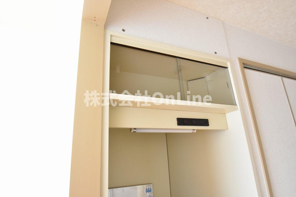 八尾市楽音寺１丁目の賃貸マンションの収納