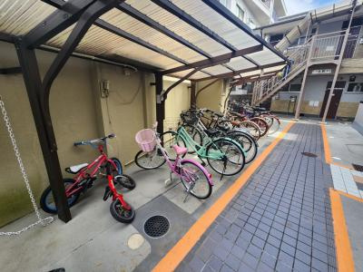 美麗嵐山の駐車場