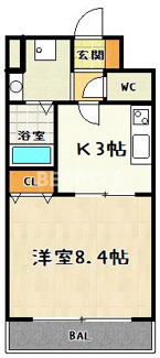 【間取り】 | グレース大嘉