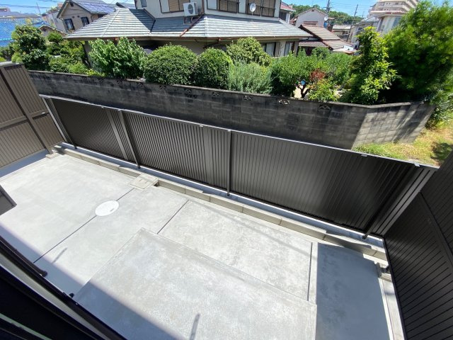 Newdorf弐番館 のバルコニー