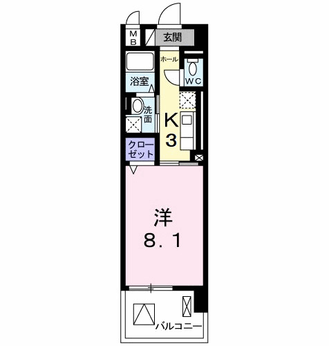ヴァンヴェールの間取り