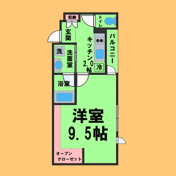 at小舟の間取り