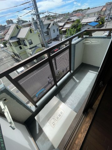 神戸市西区王塚台６丁目の賃貸マンションのバルコニー