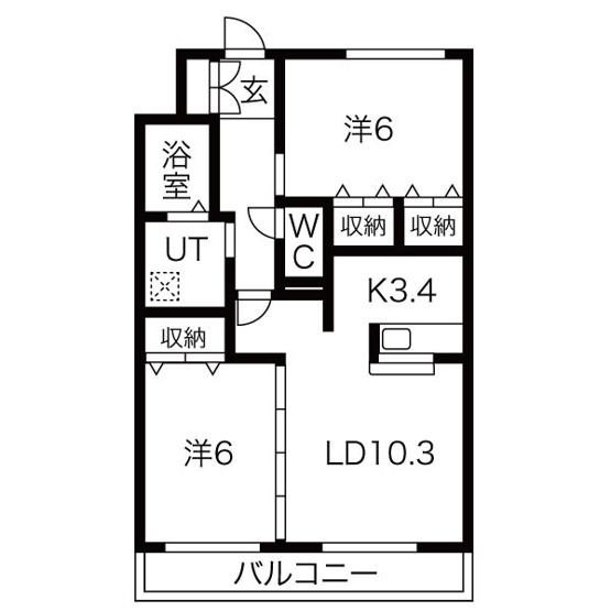 【間取り】 | ミュートス神の倉I