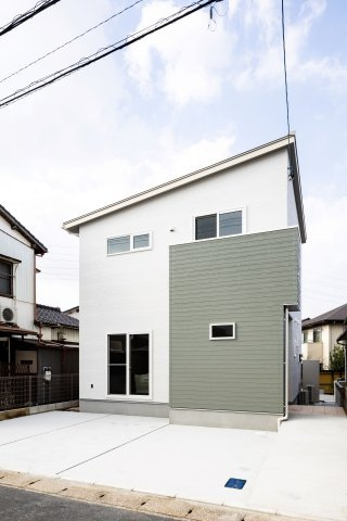 HAZEMOTOーZEHの家ー小倉北区熊谷２丁目ー新築戸建て　　【小倉北区　新築戸建て】の外観|高性能×パッシブデザインンの家♪　HAZEMOTOーZEHの家ー小倉北区熊谷２丁目ー新築戸建て　　【小倉北区　新築戸建て】