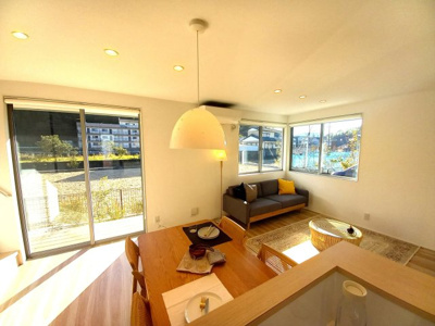 【キッチン】 | 中古一戸建　高知市朝倉甲（築後未入居） | キッチンからの眺め