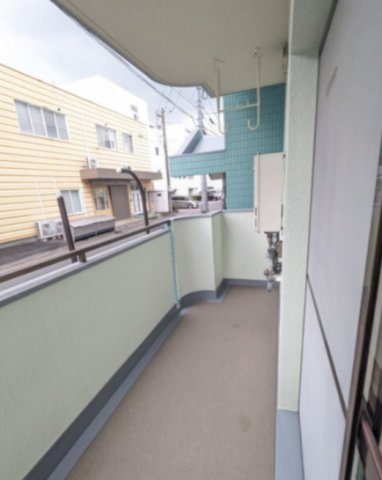 熊本市南区馬渡２丁目の賃貸マンションのバルコニー