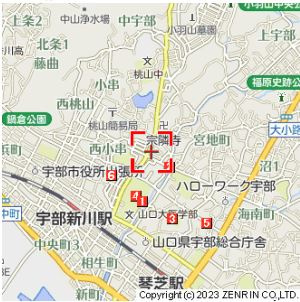 【地図】 | ブランネージュ東小串