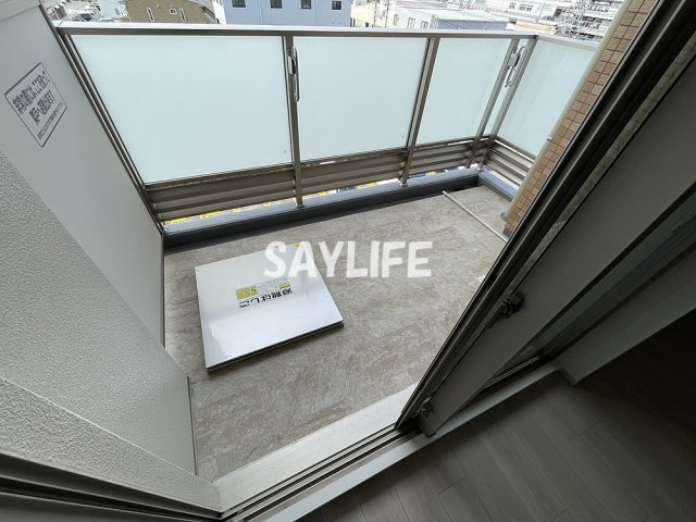 GARDENIA鶴見のバルコニー