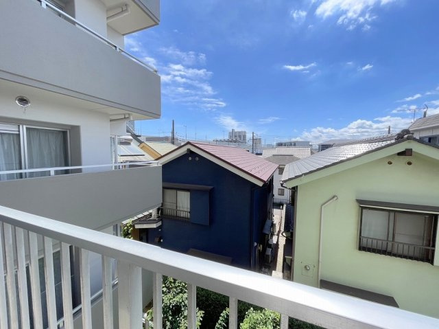 グリーンパーク八潮Xの展望|バルコニーからの眺めです