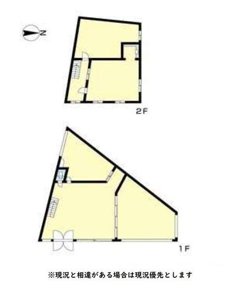 和歌山市狐島　店舗の間取り