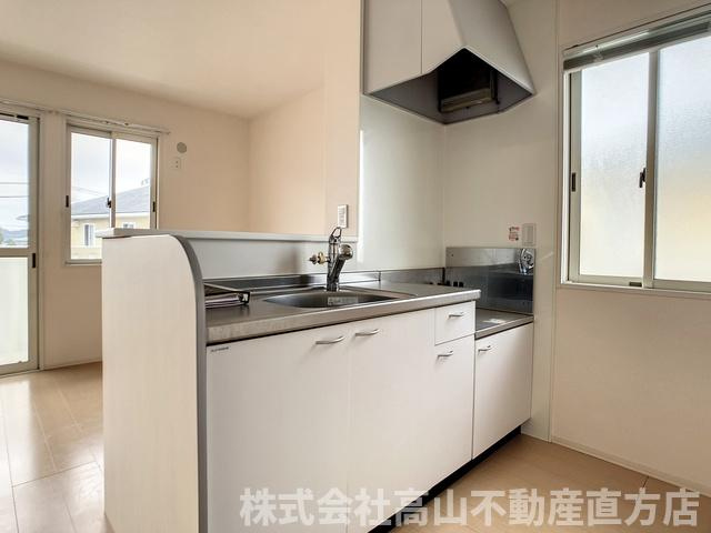 花多来館Bのキッチン