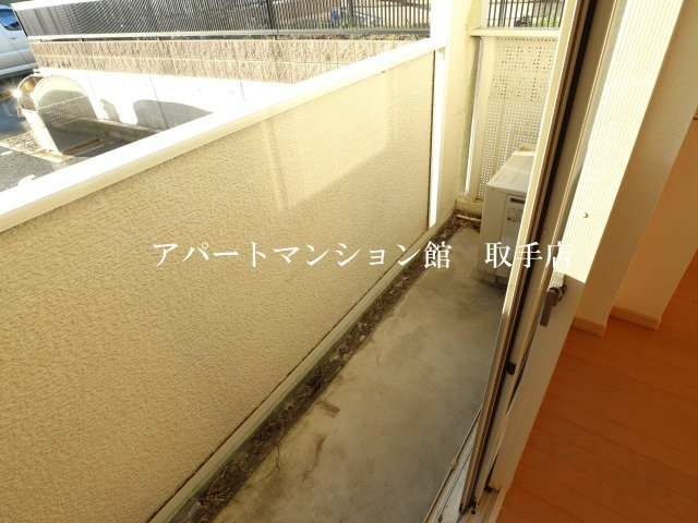 シャロル白山のバルコニー