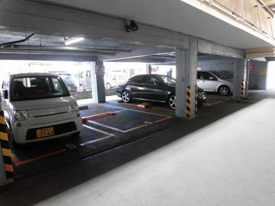 【駐車場】 | 淡路マンション | 駐車場です