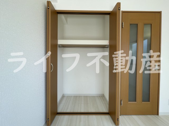 グランディ小阪の収納|専用の収納スペースです