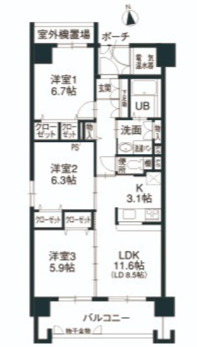 【間取り】 | レシオ安堂寺