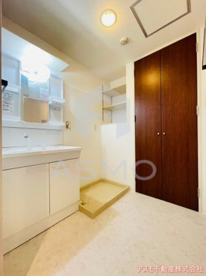 【洗面所】 | レシオ安堂寺 | 同マンション別部屋参考写真
