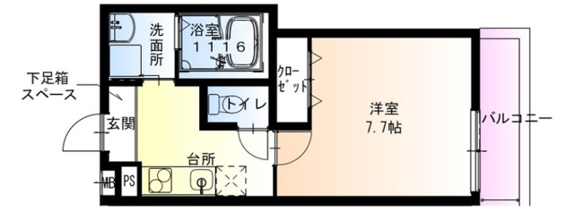 【間取り】 | フジパレス泉大津ノース