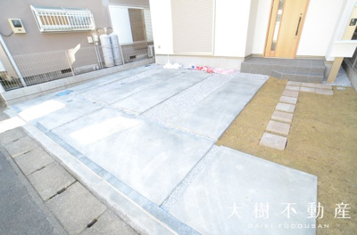 【駐車場】 | 海老名市東柏ケ谷5丁目　新築戸建て　全１棟　【仲介手数料無料】