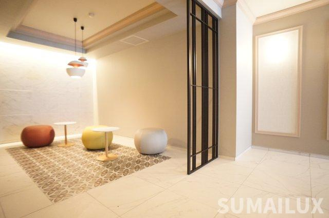 熊本市中央区新屋敷１丁目のアパートのロビー