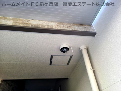 【セキュリティ】 | フジパレス泉大津サウス | 防犯カメラ