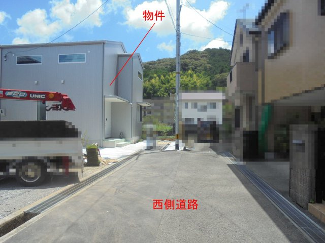 【前面道路含む現地写真】 | 高知市朝倉甲