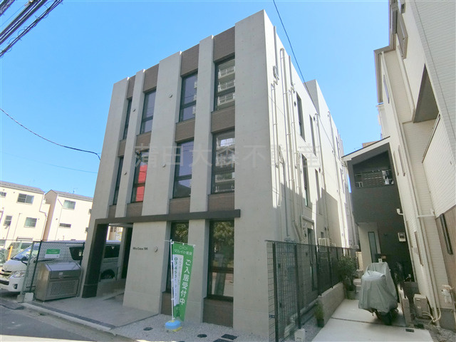 Mia　Casaミアカーサ196@仲介手数料最大無料の外観|2023年7月築　RC鉄筋コンクリート造地上4階建て総戸数11戸
東京都大田区蒲田1丁目　京浜東北線蒲田駅徒歩9分、京急本線京急蒲田駅徒歩13分