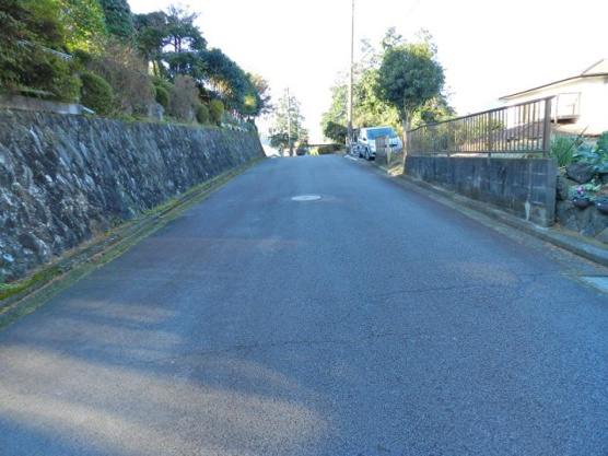 【前面道路含む現地写真】 | 伊豆急荻分譲地　売地