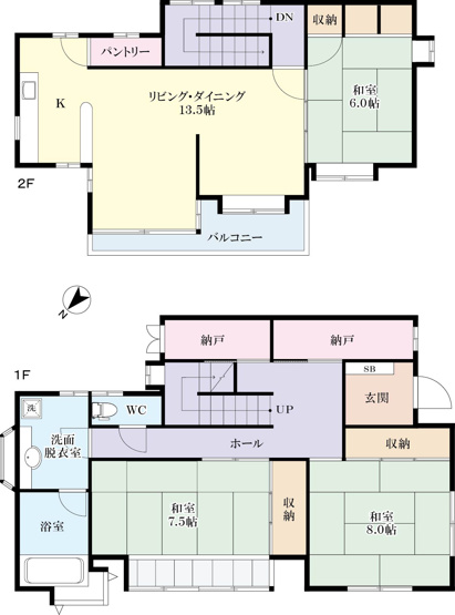 【間取り】 | 南箱根ダイヤランド　売別荘