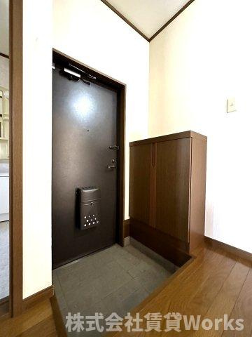 レジデンス山本IIの玄関|毎日通る玄関はこちらです