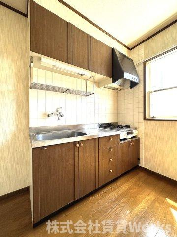 レジデンス山本IIのキッチン|きれいなキッチンです