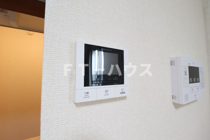 千葉市花見川区検見川町５丁目のアパートのセキュリティ|モニター付きインターホン